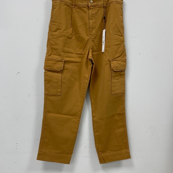 Joe's Jeans Precious Straight Roasted Pecan Cargo Pants - Size 32 - NWT - Picture 3 of 10